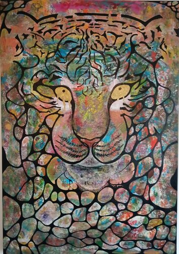 Core by Yomi Gbamis, Painting for Sale on Singulart