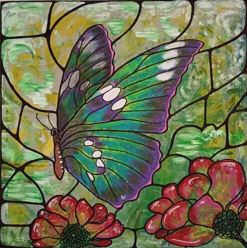 Hope by Yomi Gbamis, Painting for Sale on Singulart