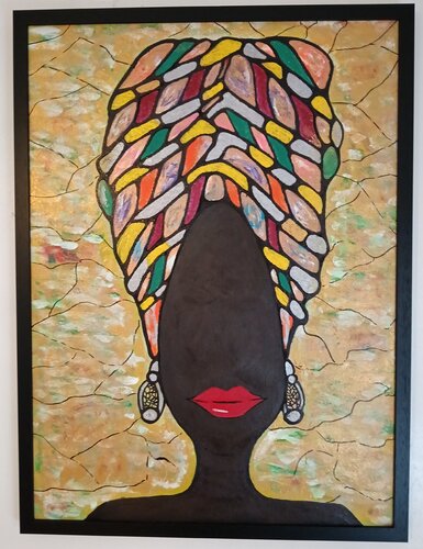 Made by Yomi Gbamis, 絵画 for Sale on Singulart
