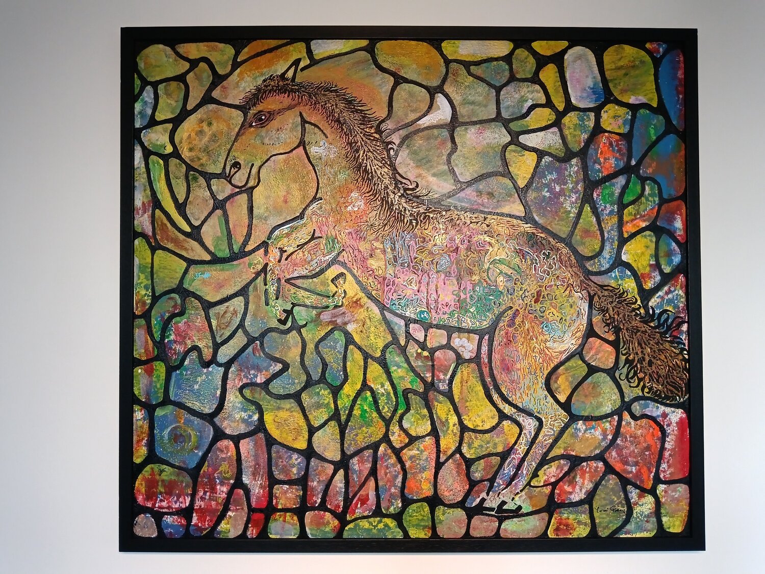 Stable Yomi Gbamis Peinture originale à vendre