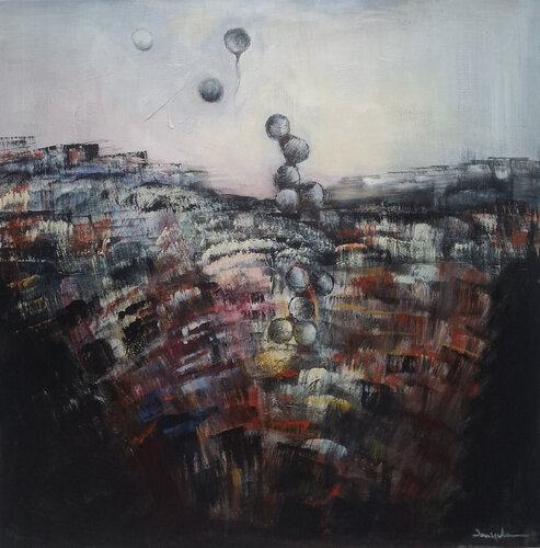 Ascent from the Subconscious par Danijela Jovic, Peinture en vente sur Singulart
