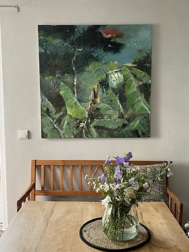 Die Plantage, Amazonas de Dorsten D. Klauke, Pintura a la venta en Singulart