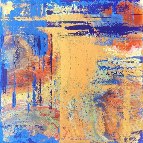 Printemps multicolore by Rachel Corvaisier, Painting for Sale on Singulart