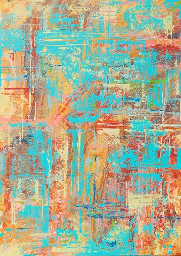 Contraste game by Rachel Corvaisier, Painting for Sale on Singulart