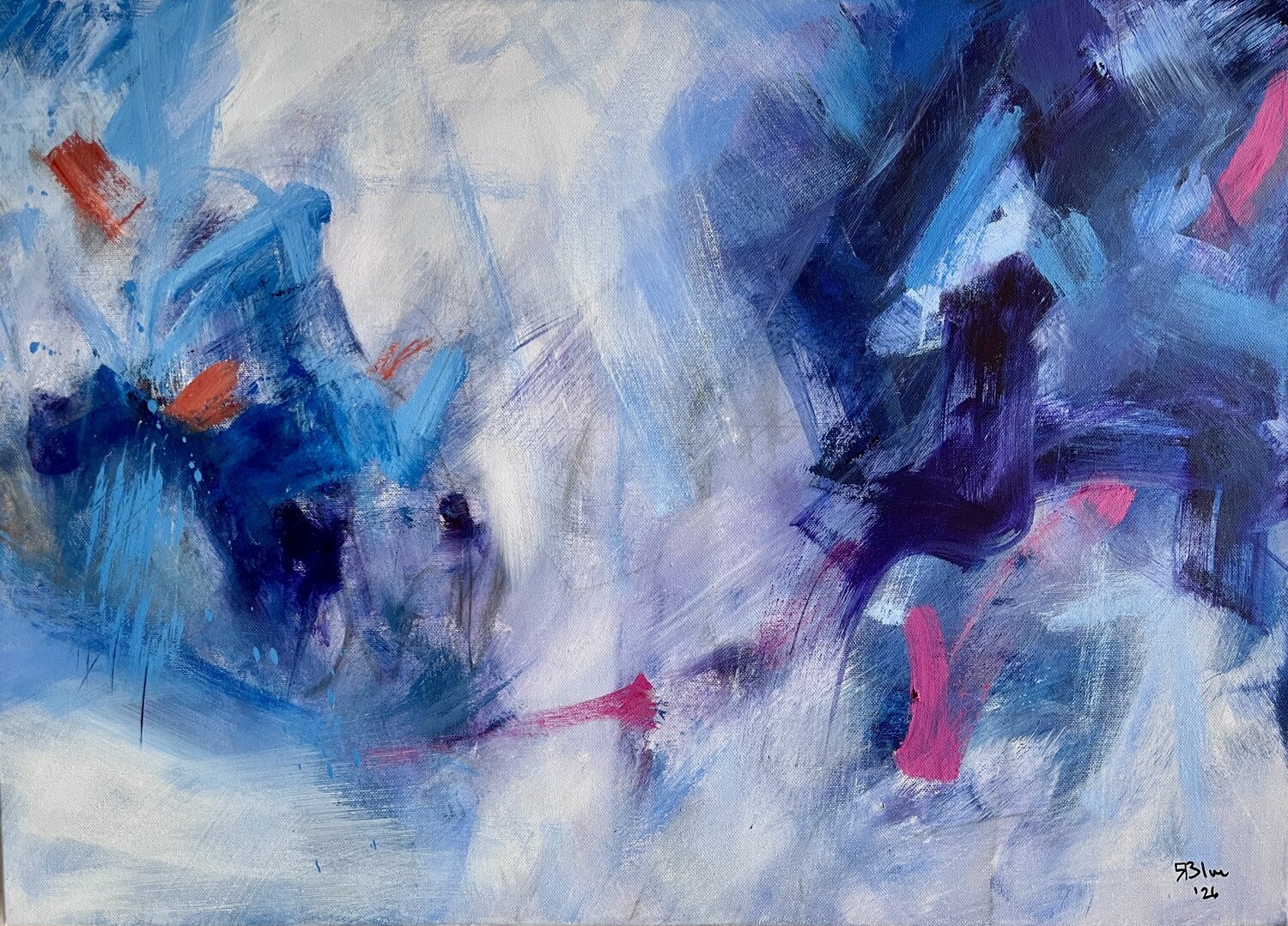 Intervals Ralyn Blue オリジナル絵画 販売中