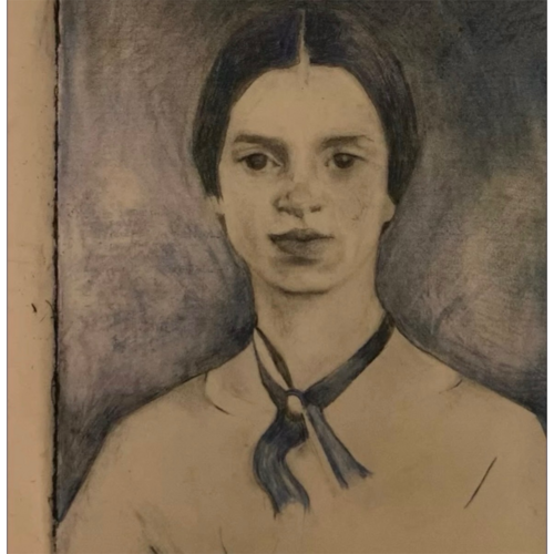 Portrait of Emily Dickinson von Mariangela Fremura, Zeichnungen kaufen auf Singulart