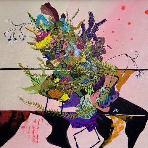 Let’s Stop Second Guessing di Bianca Youngers, Pittura in vendita su Singulart