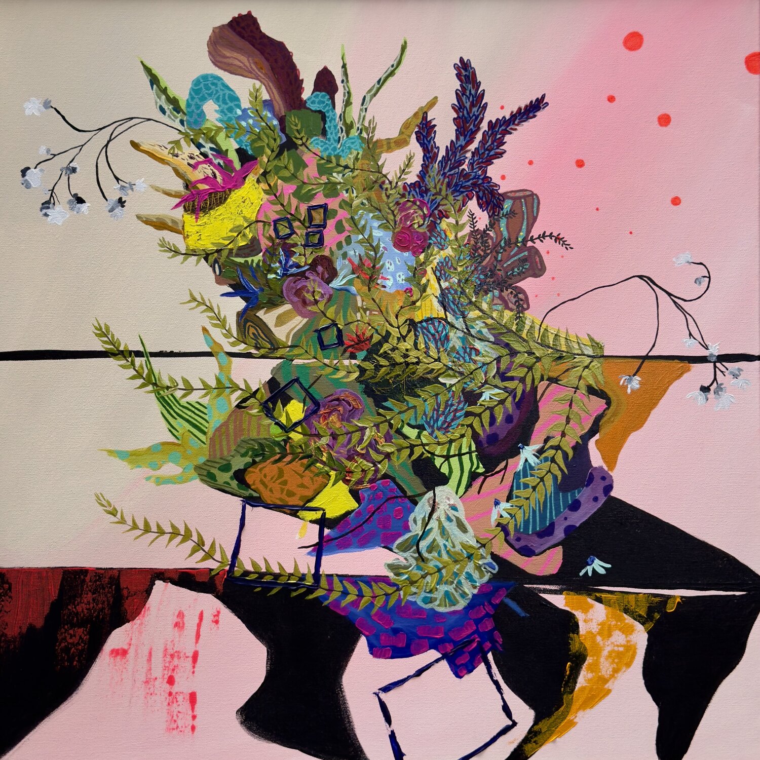 Let’s Stop Second Guessing Bianca Youngers Dipinto originale in vendita