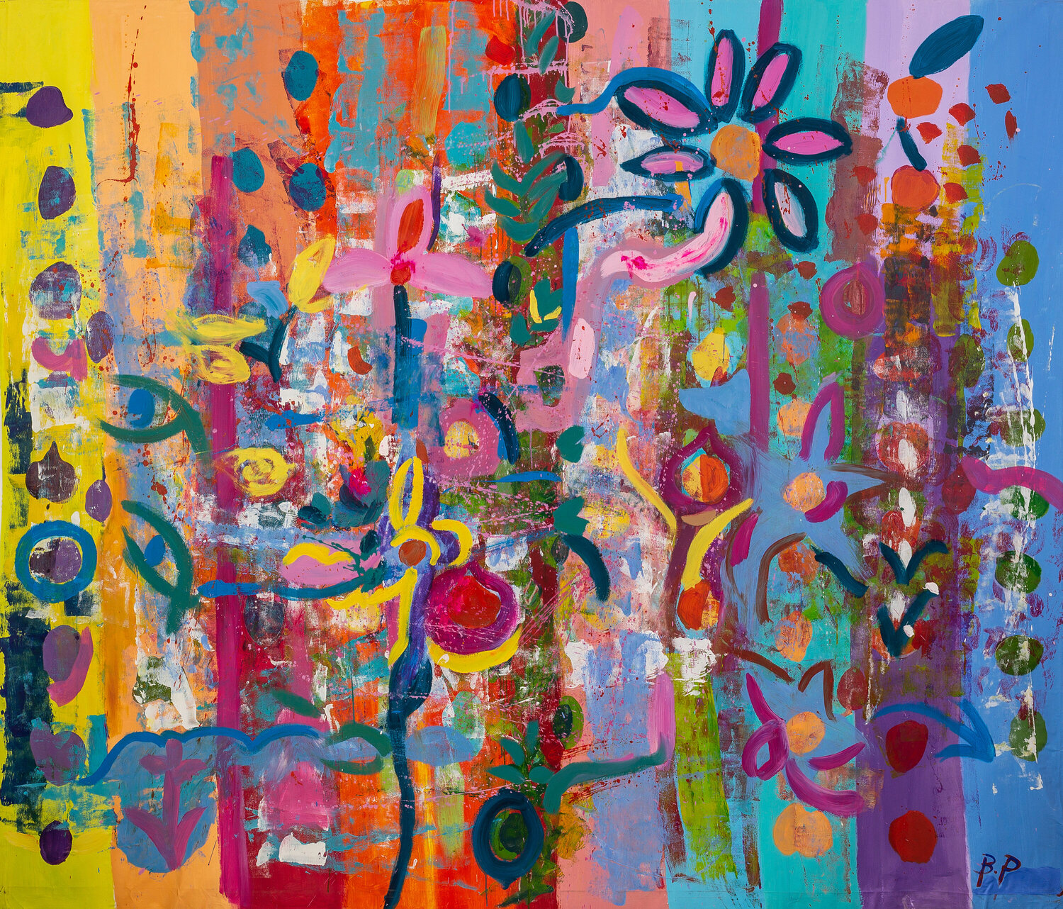Corro da te ma sono innamorata di me Bice Perrini Original painting for sale