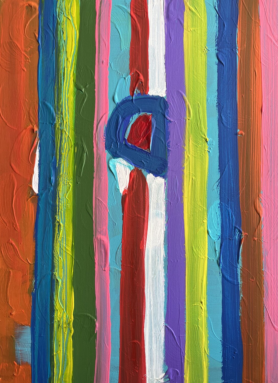Arcobaleno con bersaglio Bice Perrini Peinture originale à vendre