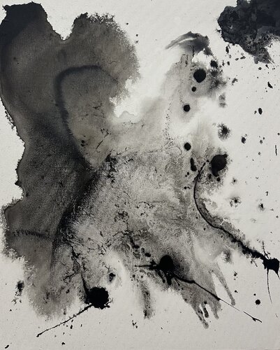 Black & white IV by Lorena Lavascsk, Painting for Sale on Singulart