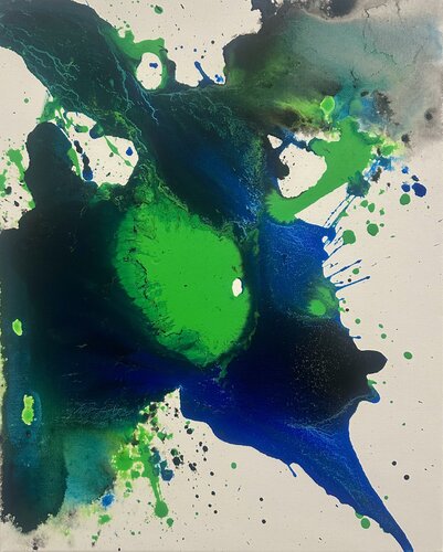 Oceano II by Lorena Lavascsk, Painting for Sale on Singulart