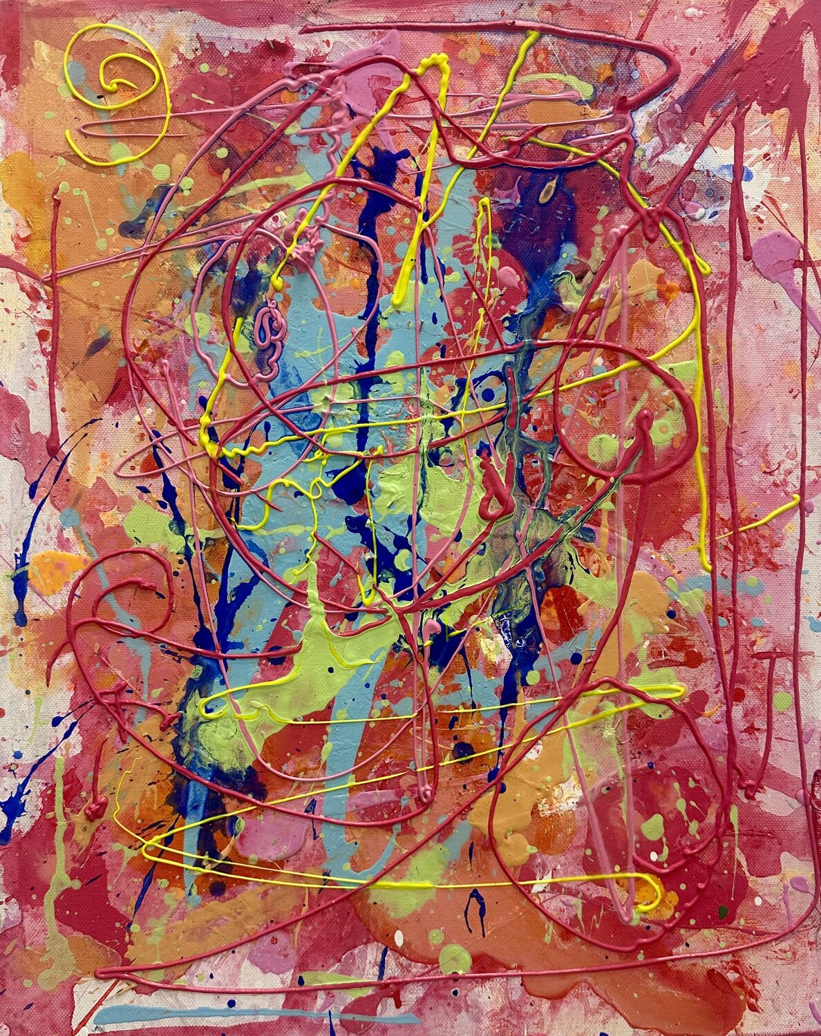 Energía Lorena Lavascsk Original painting for sale