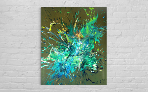 Emerald de Pia Schulz, Pintura a la venta en Singulart