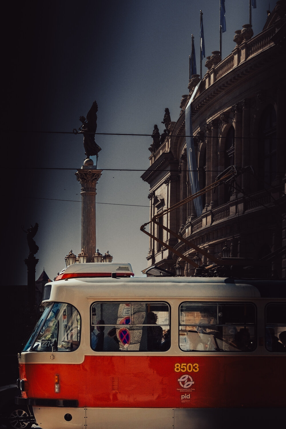 Old Tram Anton Dinev Fotografie te koop