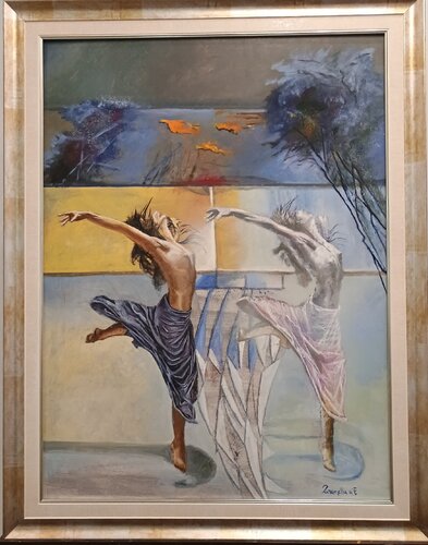 Per splendere ho bisogno delle tenebre von Zaramella d'Este Anna, Malerei kaufen auf Singulart