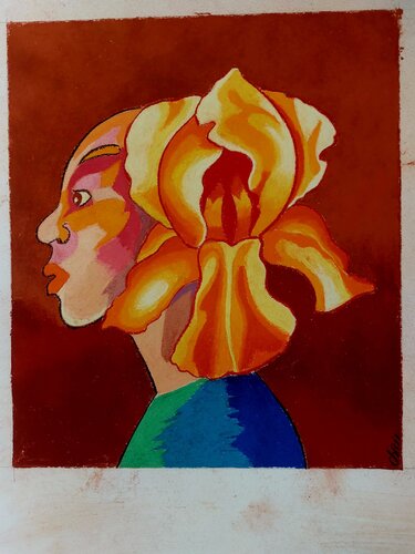 Arlesienne by Christine Thomas, Drawing for Sale on Singulart