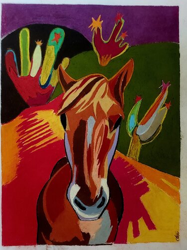 Mexique by Christine Thomas, Drawing for Sale on Singulart