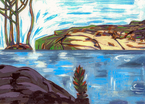 landscape #2 by Carmo Romão, 絵画 for Sale on Singulart