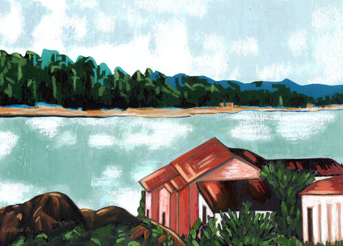 landscape #4 by Carmo Romão, 絵画 for Sale on Singulart