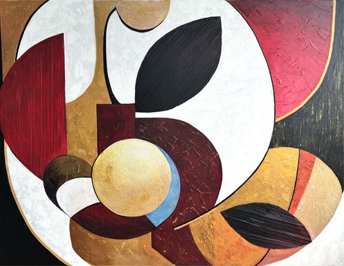 GOLDEN HARMONY by Tori Grin, Painting for Sale on Singulart