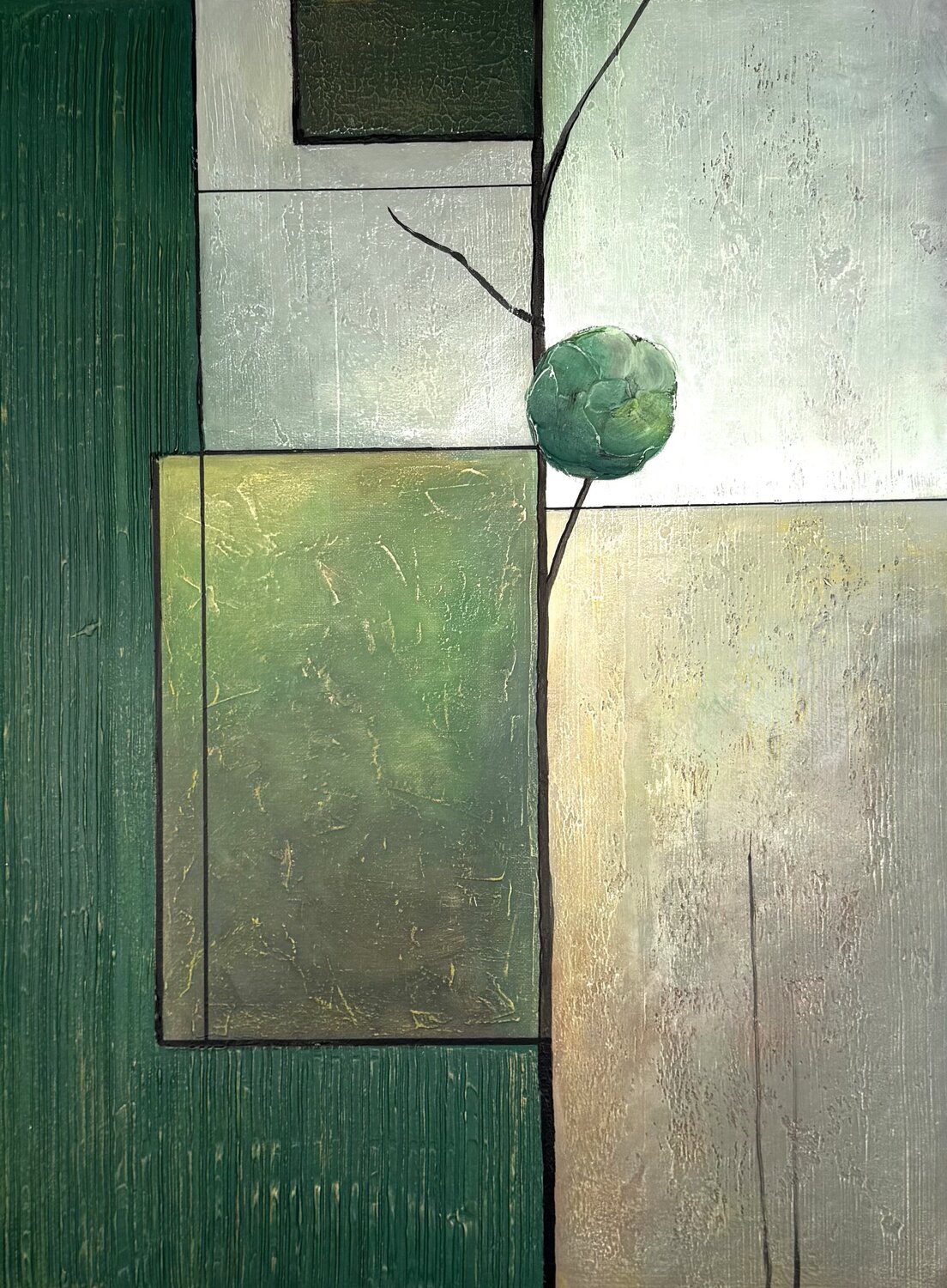 GREEN AXIS Tori Grin Pintura original en venta