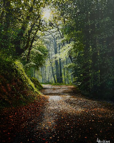 Light unto my path par Larry Hoskins, Peinture en vente sur Singulart