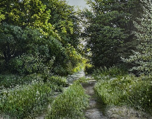 Secret Place by Larry Hoskins, Painting for Sale on Singulart