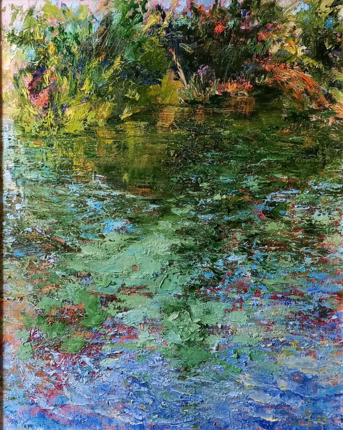 Interweaving Ana Vukovic Original painting for sale