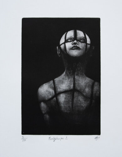 Bodyscape 2 by Dominique Zeltzer Russell, Print for Sale on Singulart