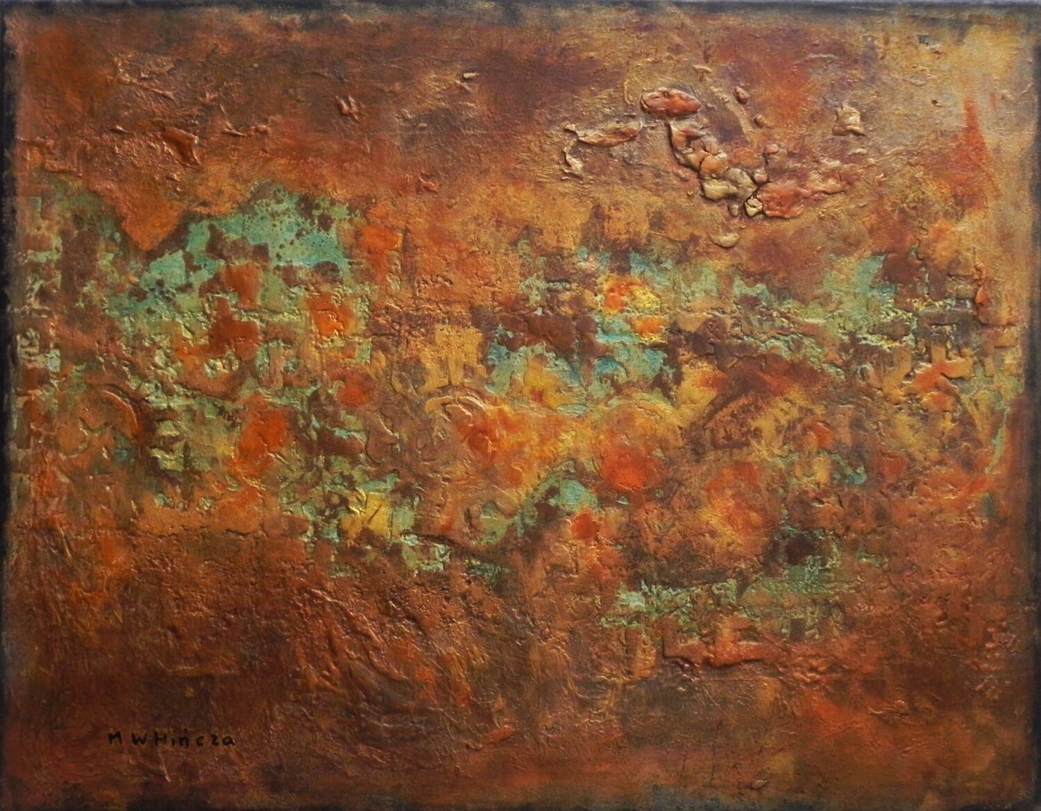 Mother Earth Abundance Malgorzata Wisnicka-Hincza Originalgemälde zu verkaufen