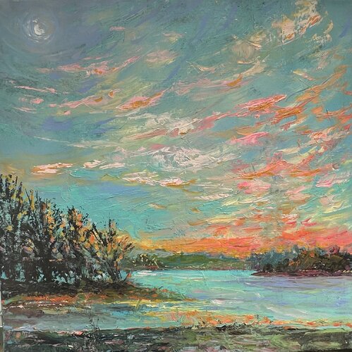 Plein Air in „Freien“ by Mariami Pivovar, Painting for Sale on Singulart