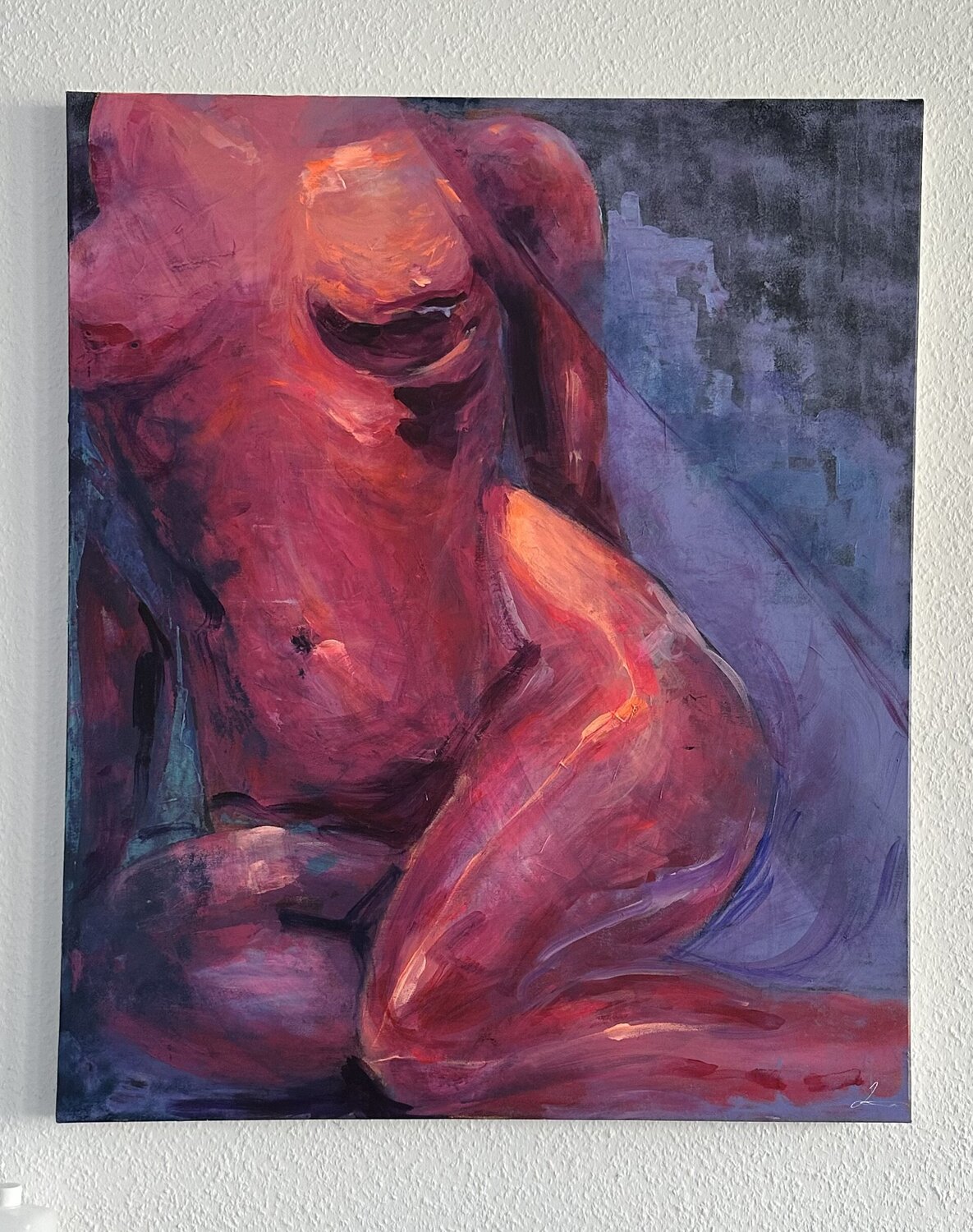 Selbstfindung Mariami Pivovar Original painting for sale