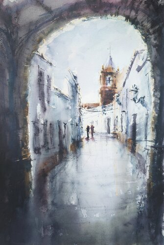 Arco de Mairena von Alfonso Martín, Malerei kaufen auf Singulart