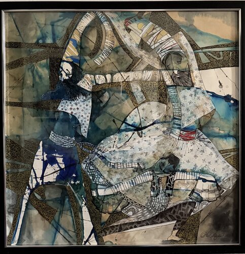 When Times Grow Hard for You, Perform Dhikr with a Wounded Heart par Li-Safi Mariya, Œuvre sur papier en vente sur Singulart
