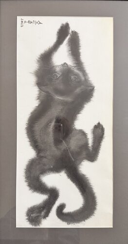 The cat - 1 by Li-Safi Mariya, Painting for Sale on Singulart