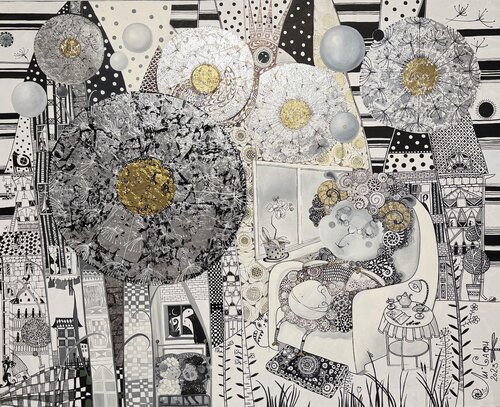 Dandelions von Li-Safi Mariya, Malerei kaufen auf Singulart