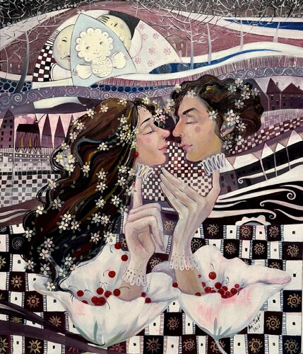 The Cherry by Li-Safi Mariya, Painting for Sale on Singulart