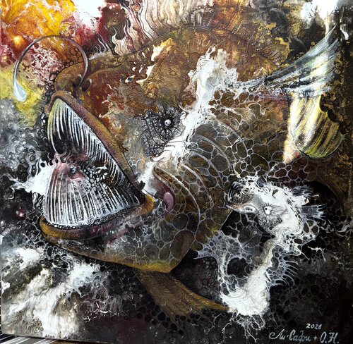 Anglerfish de Li-Safi Mariya, Pintura a la venta en Singulart