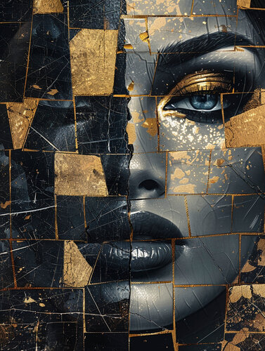 Fragmentierte Identität l by Dirk Knaack, Print for Sale on Singulart