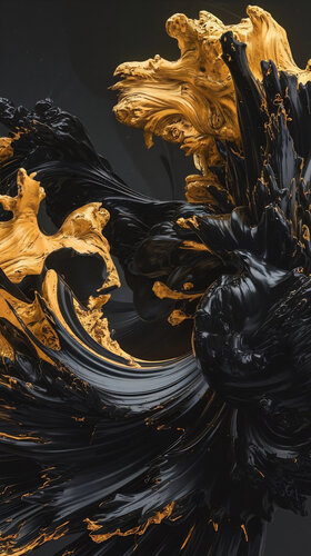 Obsidian Flow von Dirk Knaack, Druck kaufen auf Singulart