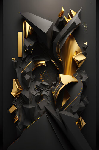 Golden Nexus von Dirk Knaack, Druck kaufen auf Singulart