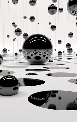 Monochrome Gravity by Dirk Knaack, 版画 for Sale on Singulart