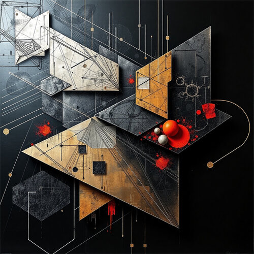 Konstruktive Energie by Dirk Knaack, 版画 for Sale on Singulart