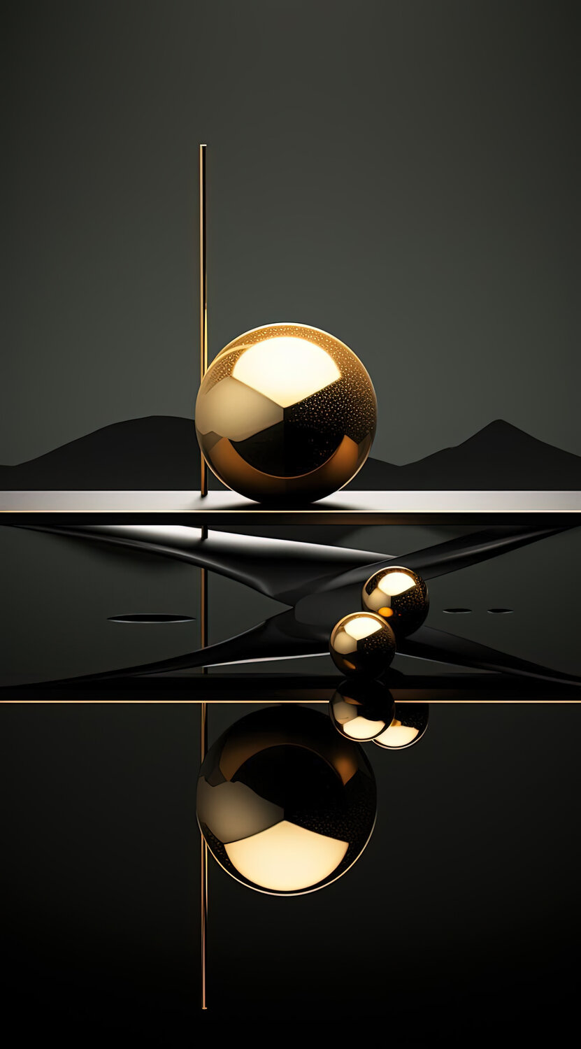 Golden Equilibrium Dirk Knaack Druck zu verkaufen