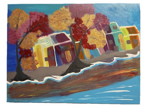 Colors of Summer by Moushumi Israr, 絵画 for Sale on Singulart