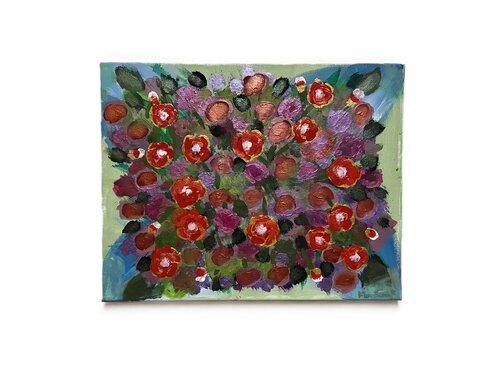 Garden of Gratitude by Moushumi Israr, 絵画 for Sale on Singulart