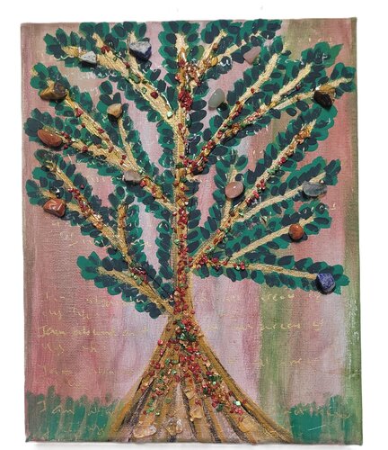 I Am Abundant by Moushumi Israr, 絵画 for Sale on Singulart