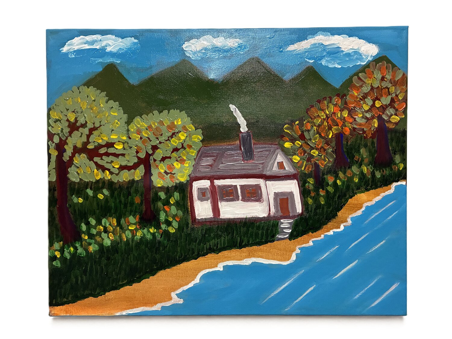 A Place Called Home Moushumi Israr Pintura original en venta
