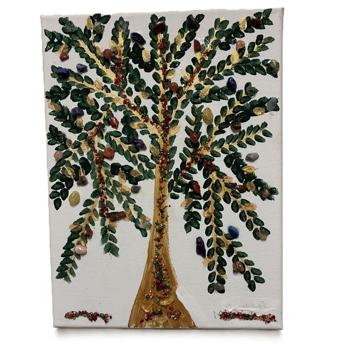 Tree of Abundance Moushumi Israr Origineel schilderij te koop